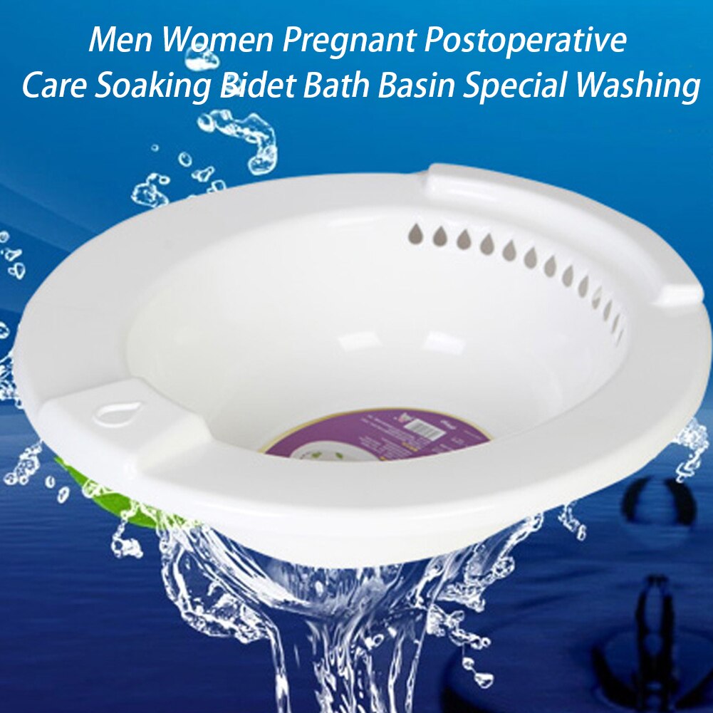Men Women Maternity Home Elderly Bathtub Bidet Sitz Portable Bath Basin Soaking Accessories Special Washing Toilet