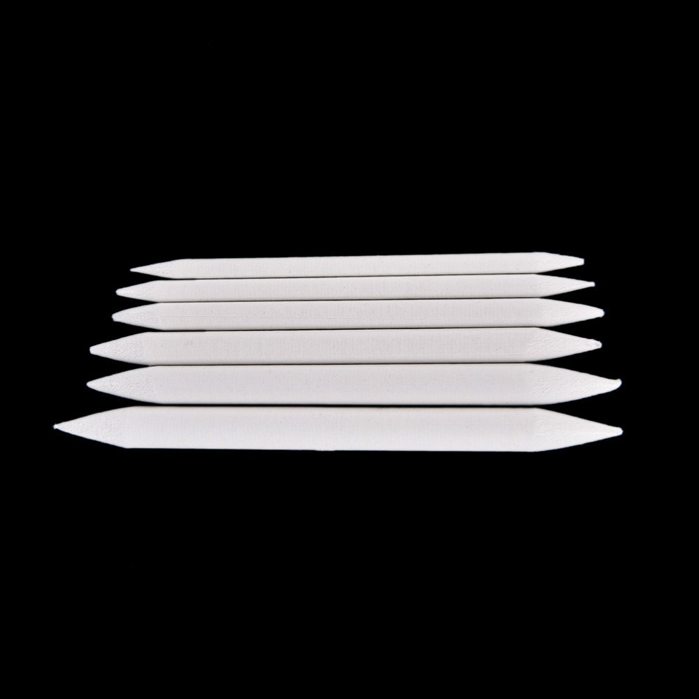 SIOPPKIK Papieren wisser set 6 stuks, Artiest Blending Stump, Zacht Papier Vilten Pen Blending Stumps Schets Wrijf Tekening Tool voor Potlood Kolen Grafiet Gekleurde Potloden