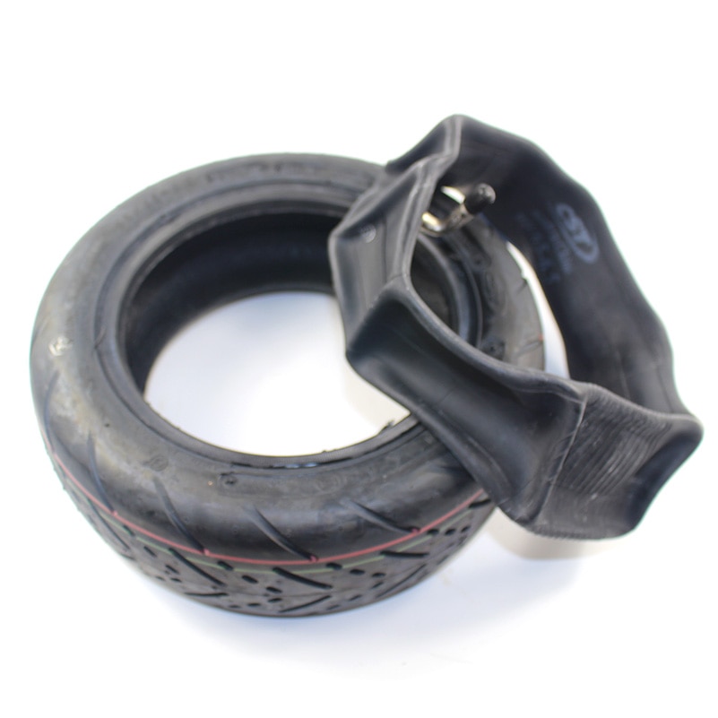 Neumático de goma inflable para patinete, rueda de neumático de 11 pulgadas, 90/65-6,5, para todoterreno, 10x2,50