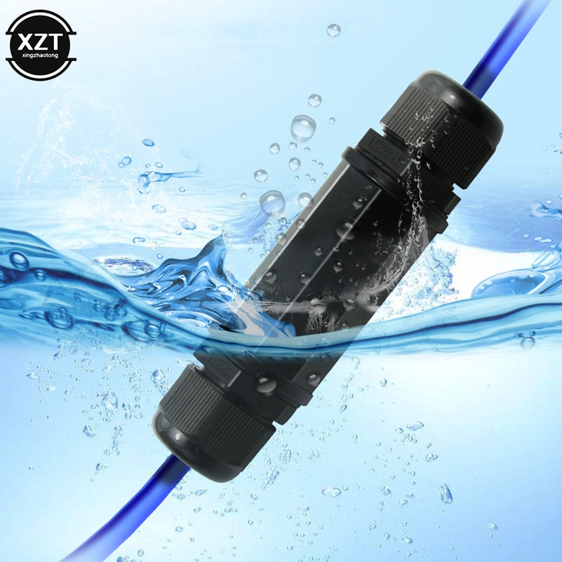 Connettore RJ45 impermeabile doppia testa adattatore accoppiatore Lan esterno femmina per cavo gatto5 gatto6 gatto7 8P8C