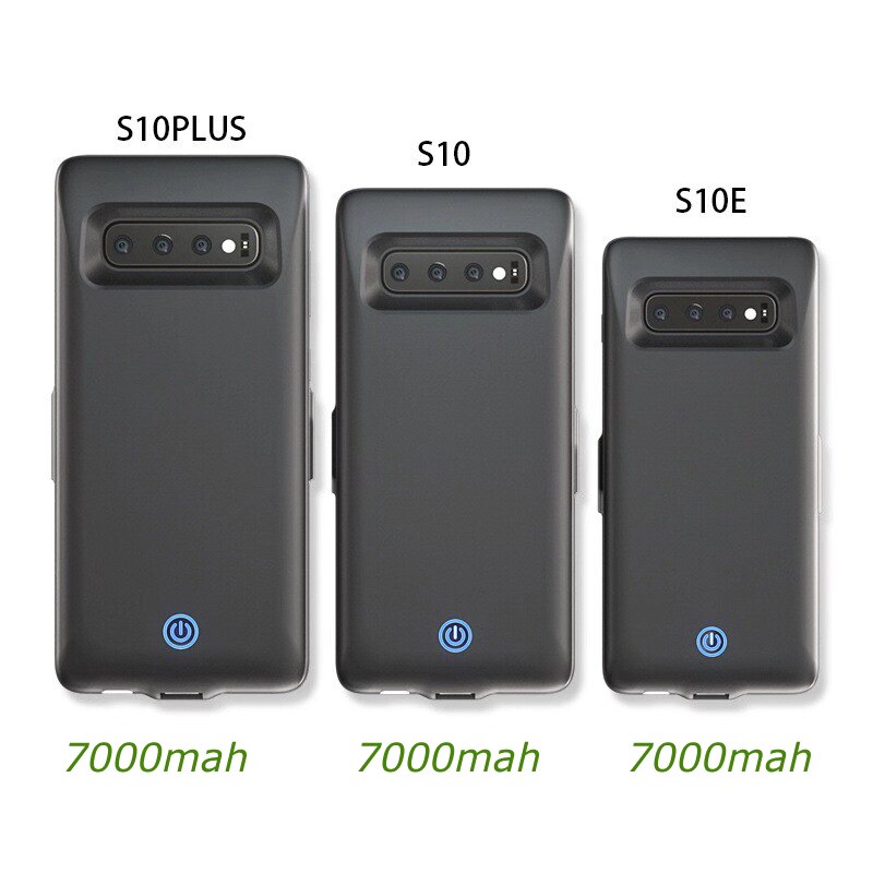 7000Mah Batterij Lader Case Voor Samsung Galaxy S10 S10e Power Bank Case Voor Samsung S10e S10 Plus Snelle Batterij charger Cover