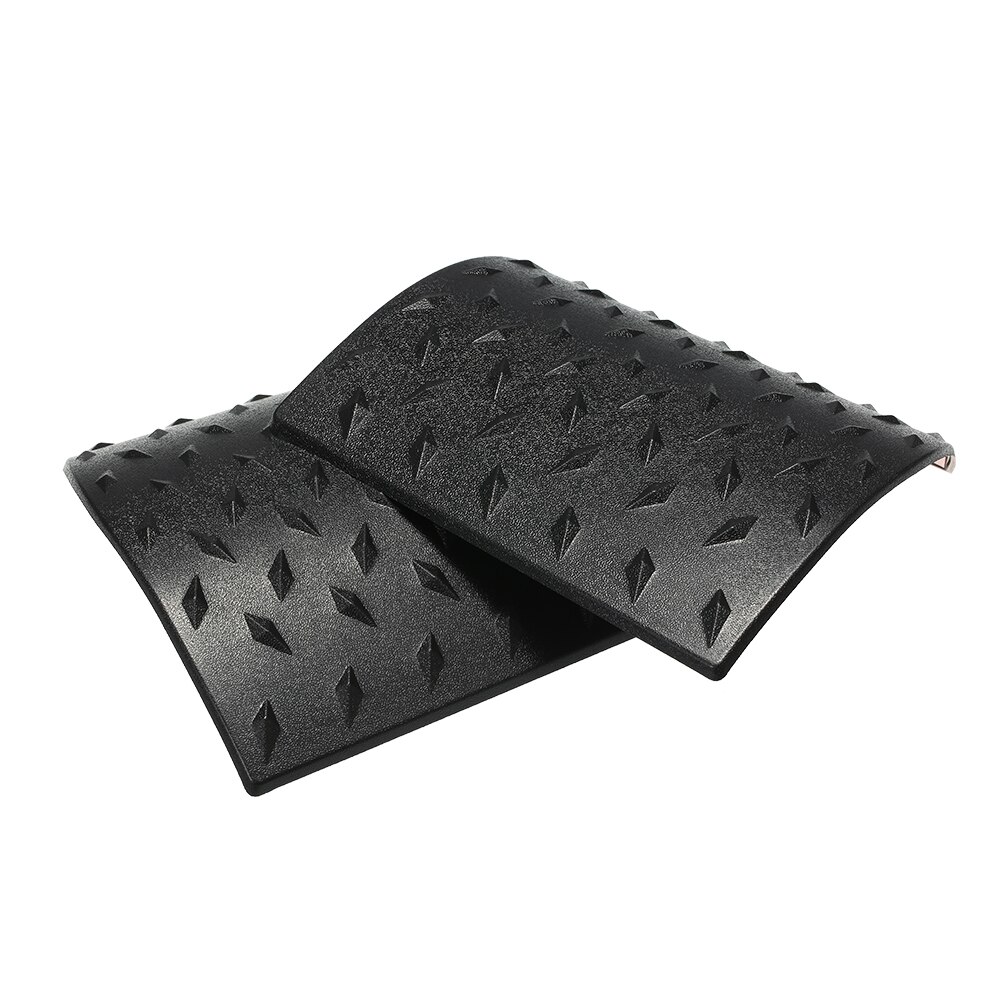 ABS kamizelka kuloodporna akcesoria samochodowe osłona kamizelka kuloodporna po stronie samochodu zewnętrzna osłona pokrywa 2 sztuk dla jeep kowboj TJ 1997-2006 JK 2007-2016