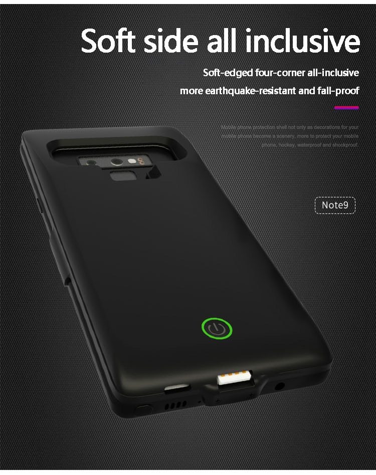 Leioua 7000 Mah Batterij Case Voor Samsung Note 8 9 10 Pro Batterij Lader Case Power Bank Pack Externe charger Cover