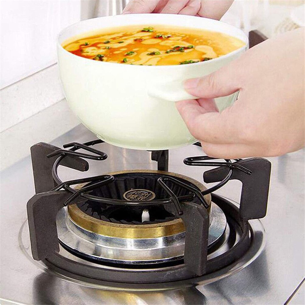 2PCS Universal Gas Stove Shelf Cast Iron Wok Support Kitchen Stove Support For Gas Stove Shelf Hob Cooker Kitchenware Supplies