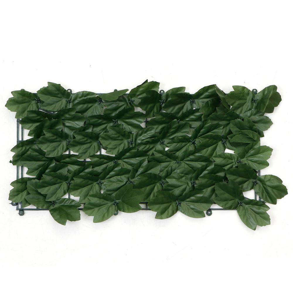 0.5/1/3m Artificial Leaf Privacy Fence Roll Wall Landscaping Fence Privacy Fence Screen Outdoor Garden Backyard Balcony Fence: 0.25x0.5m