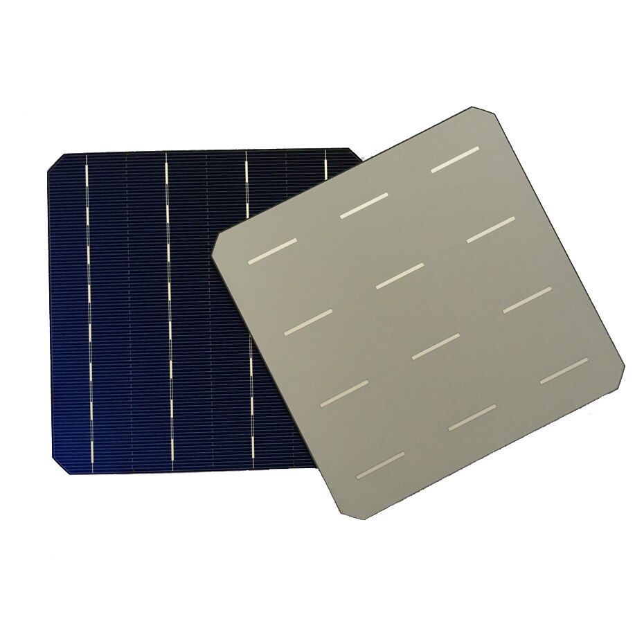 20Pcs 0.5V 5W Mono Solar Cell 6x6 placa solar Grade A High Efficiency For DIY Monocrystalline Silicon Panel for home use