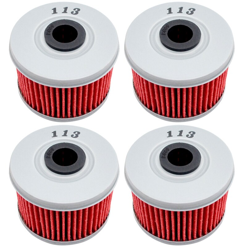 Cyleto Filtre à Huile Compatible Honda XL125 V Varadero Et Nombreux Modèles - Remplace HF113 KN113