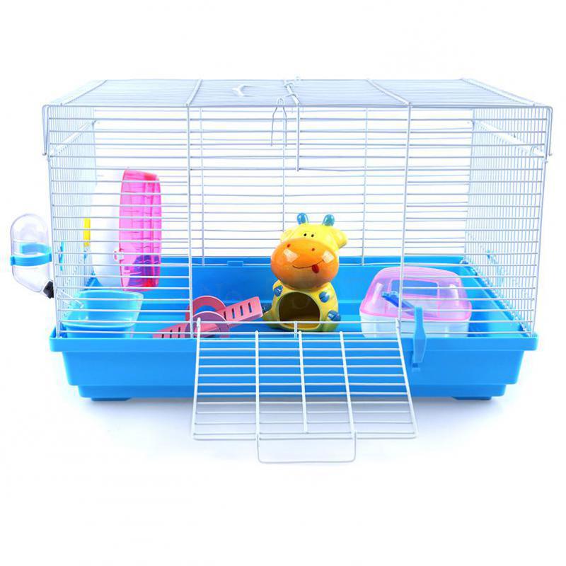 Hamster Kooi Egel Villa 47 Basic Kooi Levert Pakket Gouden Beer Levert Graan Bad Zand Kous Hek