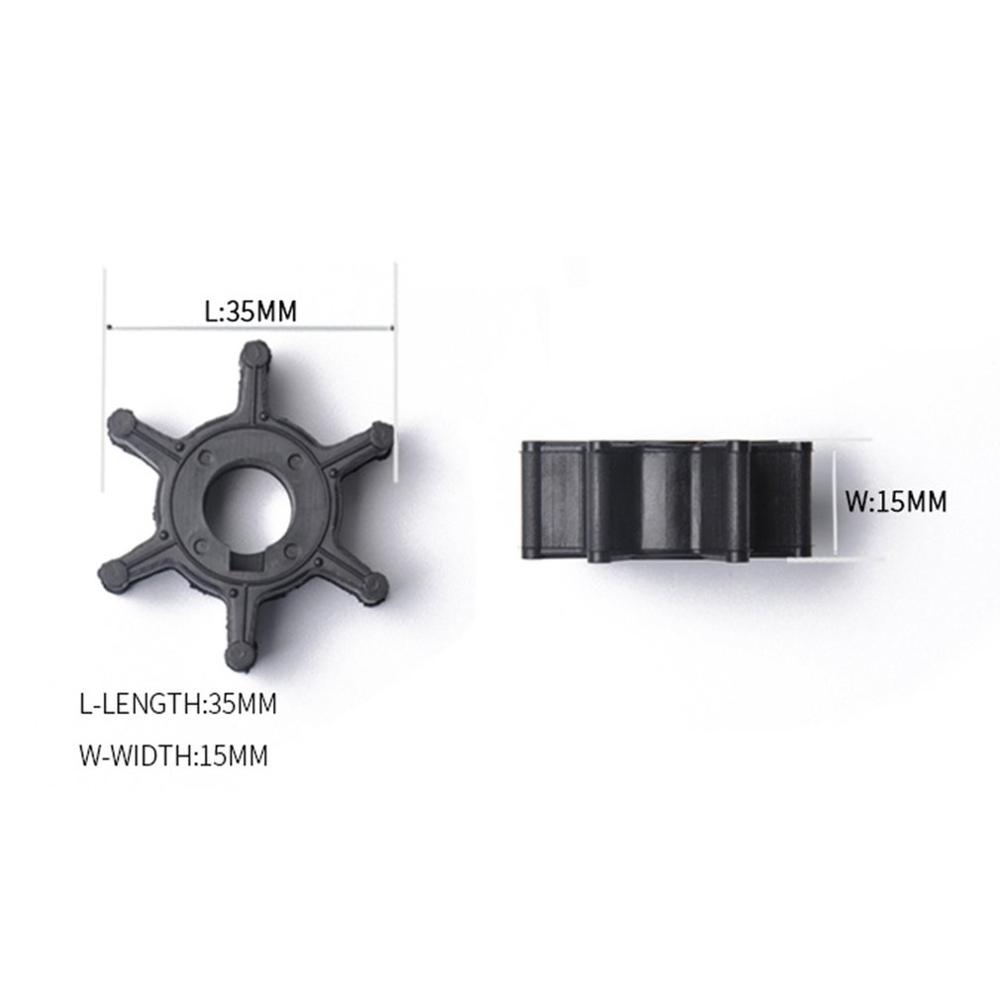 UANOFCN Wasserpumpenlaufrad Für Yamaha 2.5-3 PS Außenbordmotoren - Ersatz Für 6L5-44352