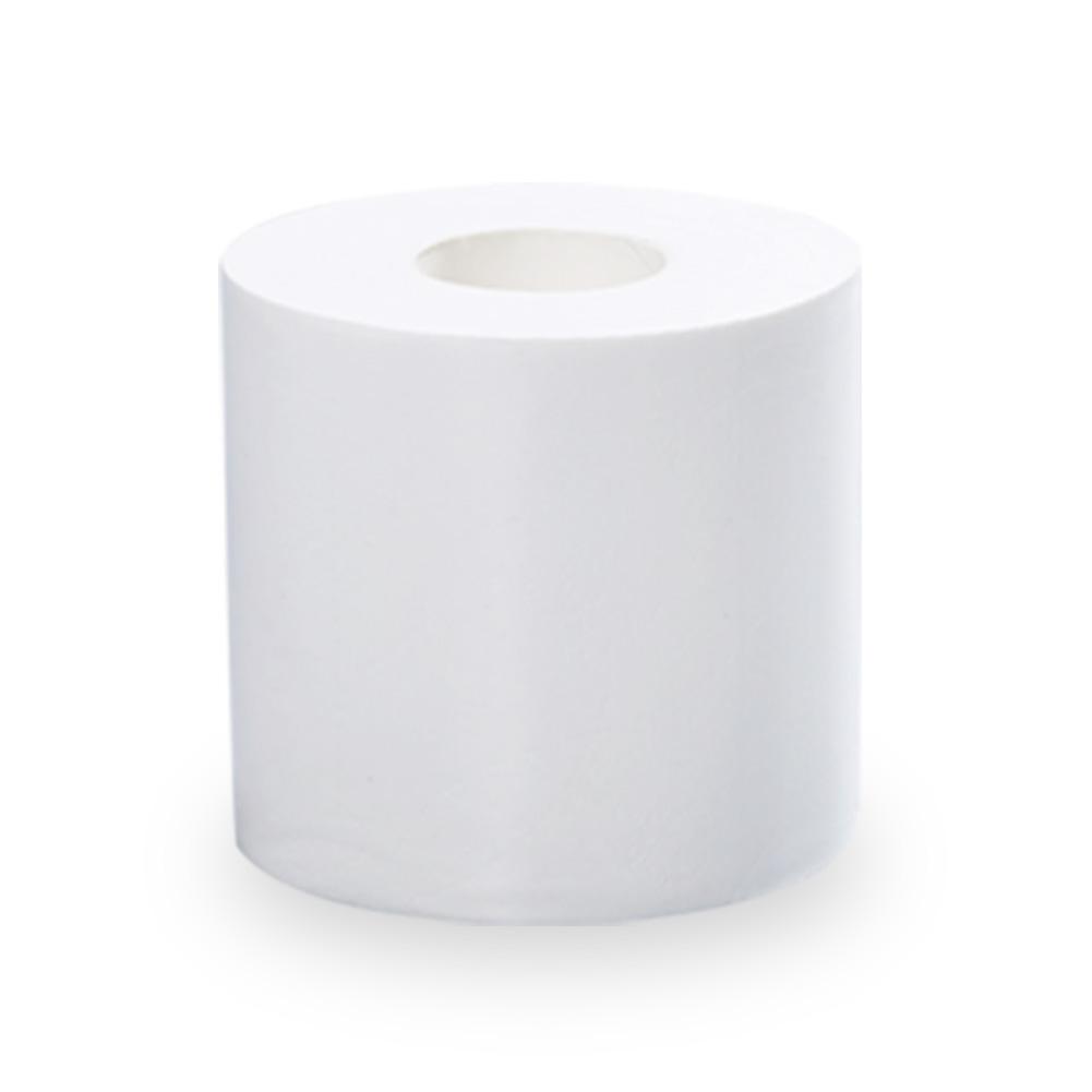 6Rolls White Paper Towels Rolls Toilet Roll 3 Layers Tissue Roll Kitchen Toilet Paper Tissue Cleaning Paper Skin-friendly Paper