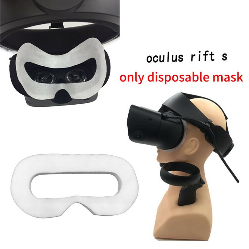 100Pcs Zweetabsorberende Oogmasker Vr Bril Wegwerp Patches Eye Masker Voor Oculus Quest Voor Oculus Rift S
