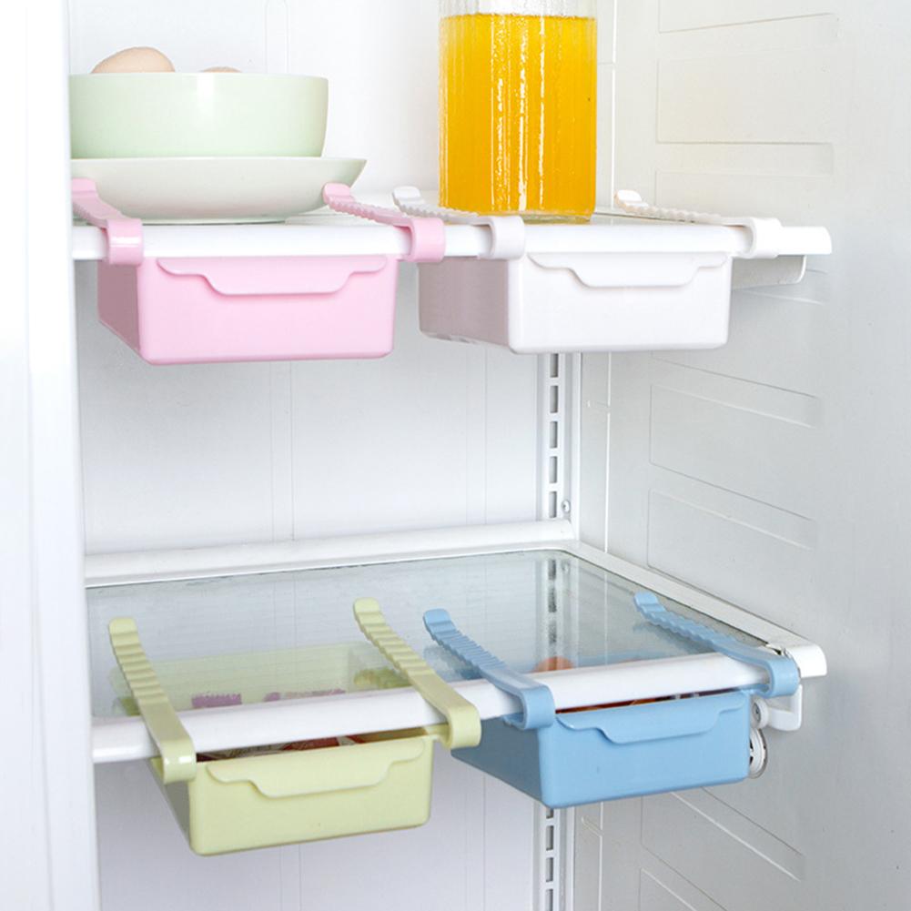 1Stck 300ml Küche Harmlos PP Lagerung Schubladen Organizer Kühlschrank Rutsche Schublade Lebensmittel Lagerung Gestell Lebensmittel Container Lagerung Kasten