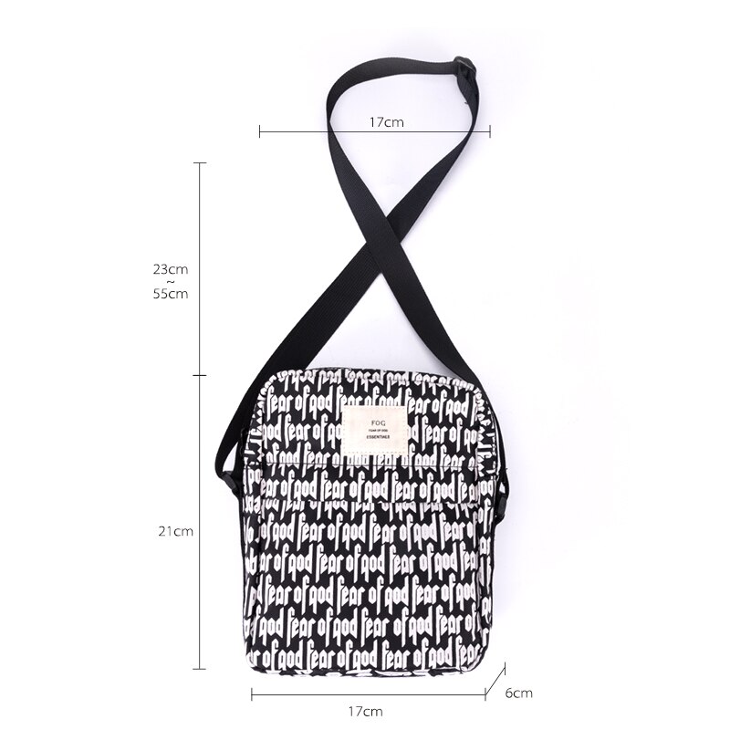 MABULA Bohemian Crossbody Bag for Women Hight Nylon Travel Sling Bags Casual Sports Messange Purse