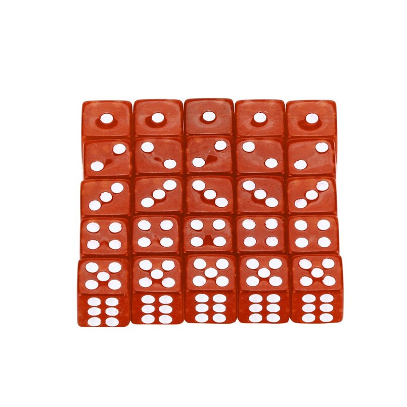 25 stuks dados poliedricos dobbelstenen set dnd met 6 facetten party entertainment game veelvlak D30 multi-facet acryl dobbelstenen 30A20