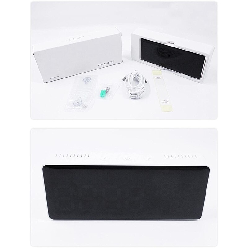 Intelligent Air Detector Carbon Dioxide Temperature Humidity Monitor Multifunction Accurate Detection For Home