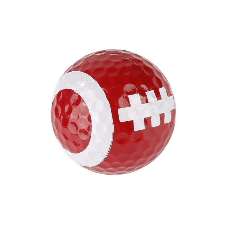 6Pcs/Set Portable Rubber Golf Balls Indoor Outdoor Practice Training Aids Tool Balls Novelty Golf Accessories Sports Equipment