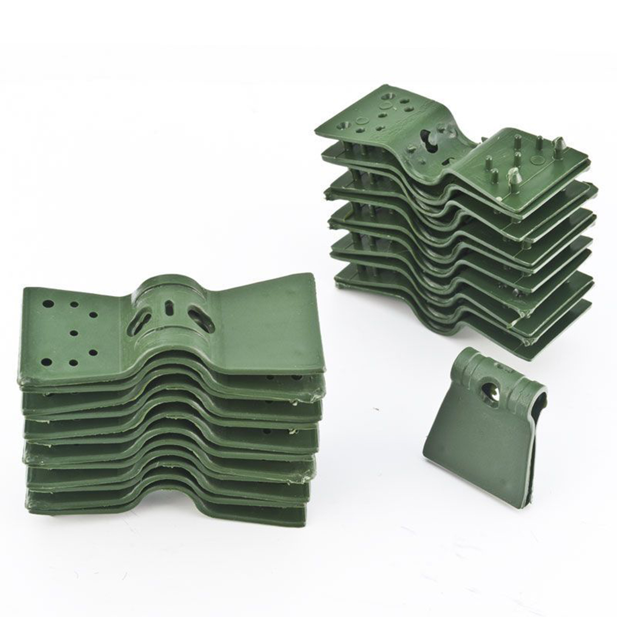 Vlinder Vorm Plastic Schaduwdoek Stof Snap Clips 100 stks Tuin Kas Schaduw Netto Clips Klem Fixer Tools Gadgets