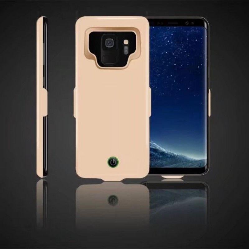 Capacity External Charging Case 7000mAh Extended Battery Protective CaseBattery Charger Cases for Samsung Galaxy S9Plus r25: Golden S9 Plus