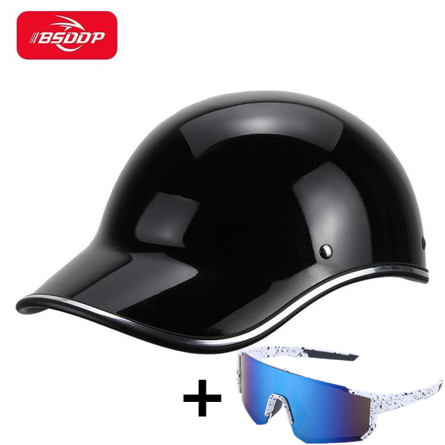 Rijden Helm Motorcycle Goggles Outdoor Sport Baseball Cap Rijden Cap Mannen En Vrouwen Beschermende Helm Apparatuur: D