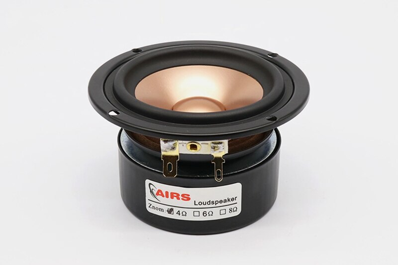 20W 3 Inch Speaker 4~8 Ohm Full Frequency Speaker 1 Pcs Fever HIFI Metal Ceramic Aluminum Basin Home Audio Amplifier Speaker: Round 4 ohms / 2PCS