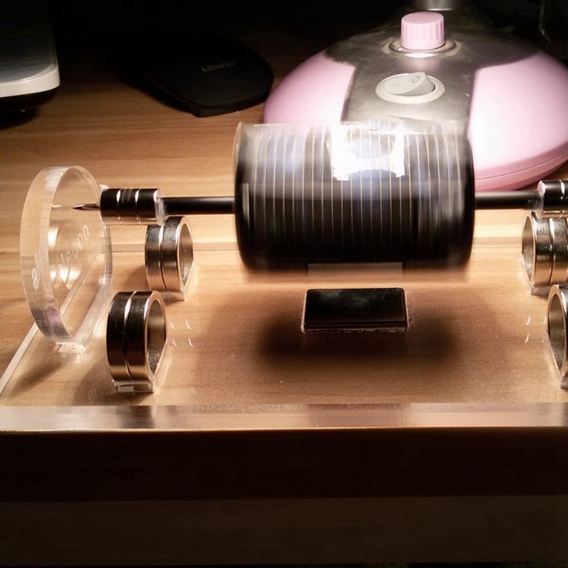 Solar Magnetic Levitation Model Levitating Mendocino Motor Educational Model St41