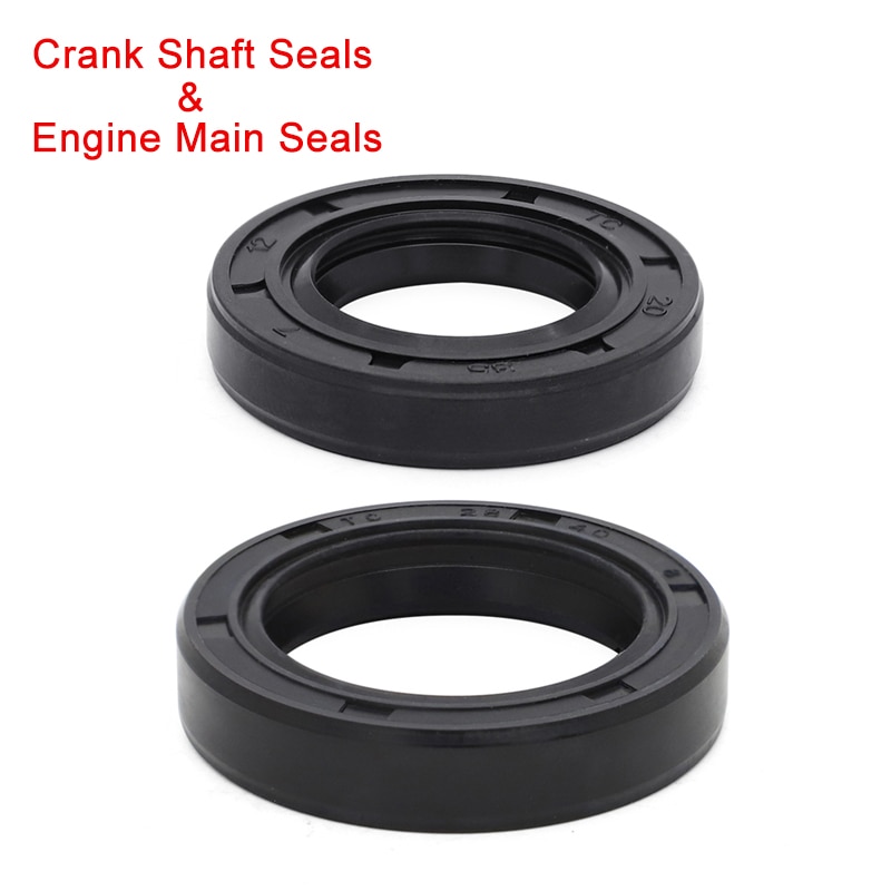 2 stk motorcykel krumtapaksel motor tætner hovedtætninger pakning til yamaha 1974 - 1982 yz80 gt80 yz50 dt80 mx80 ty80 ysr 50 olietætning