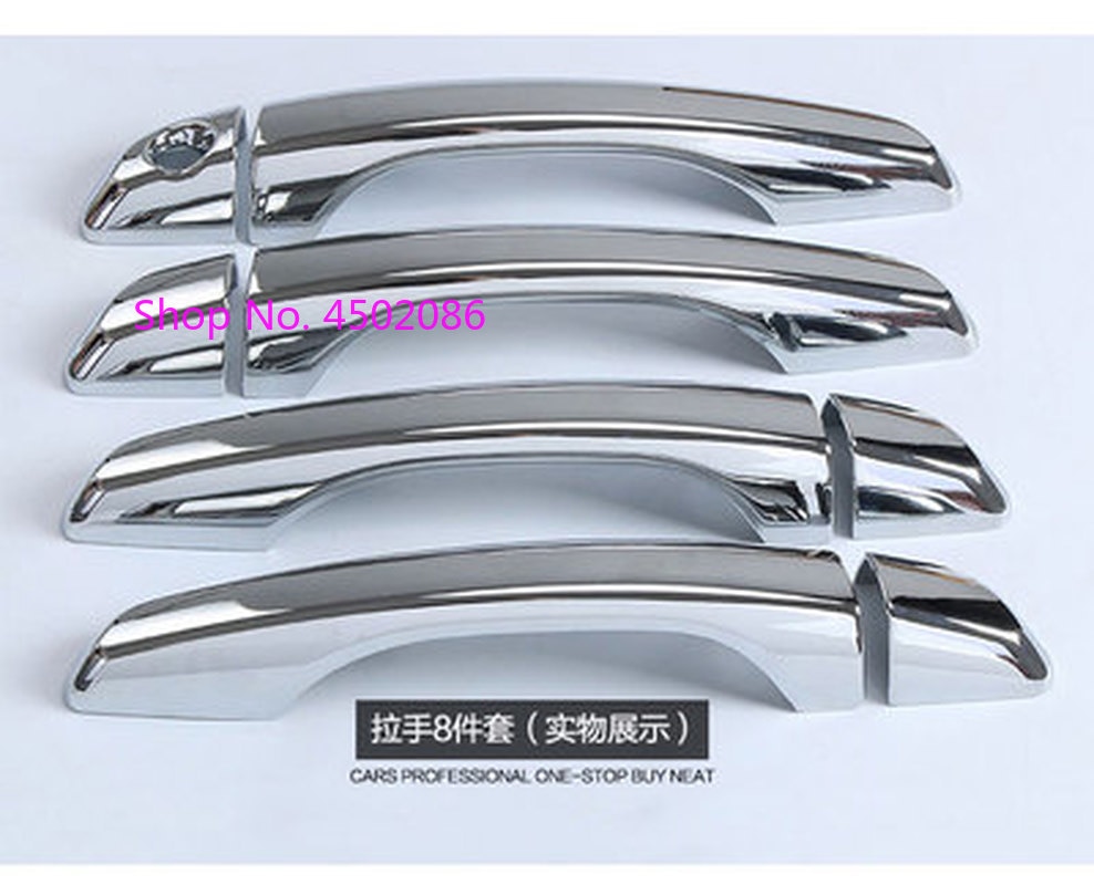 For Hyundai Tucson Car Styling ABS Chrome Door Handle Covers Trim Decoration Auto Accessories