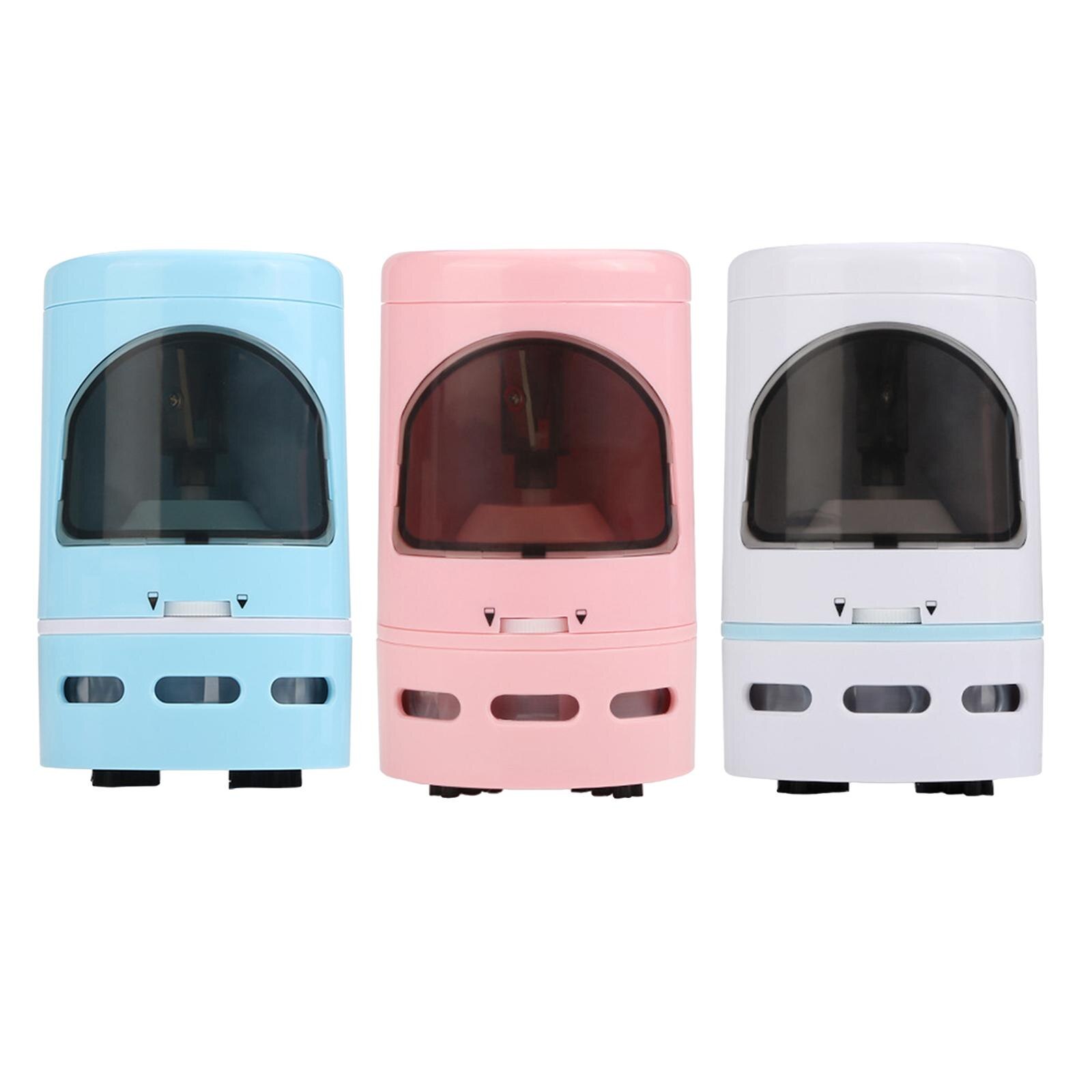 Electric Pencil Sharpener Portable School Supplies Stationery Pencil Sharpener Mini Vacuum Cleaner Stationary Kit for Student
