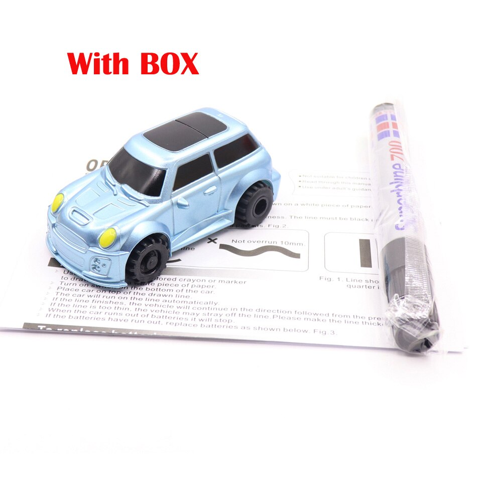 Techniek Voertuigen Truck Mini Magic Pen Inductieve Kinderen Truck Tank Speelgoed Auto Trekken Lijnen Inductie Spoor Auto: B04 With Box