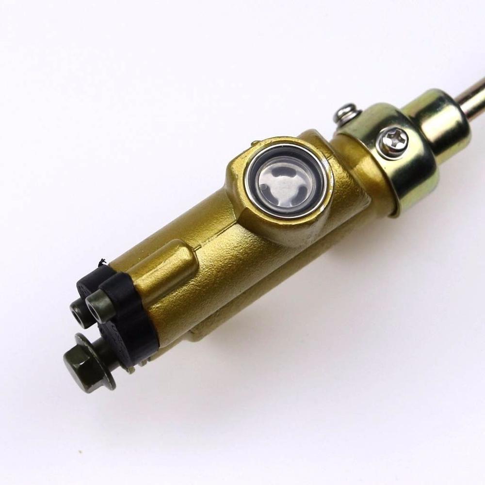 8mm Hydraulic Master Rear Brake Master Cylinder 110 125cc Pit Dirt Bike Quad ATV