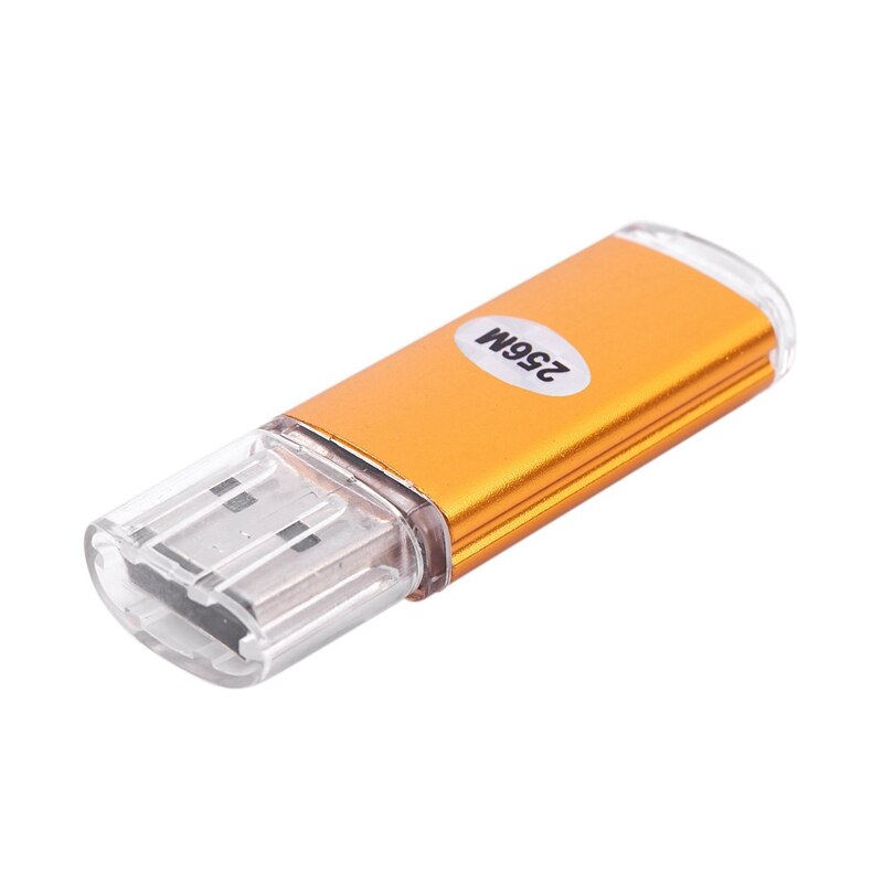 2X256 Mb Usb 2.0 Flash U Disk Gold & Green