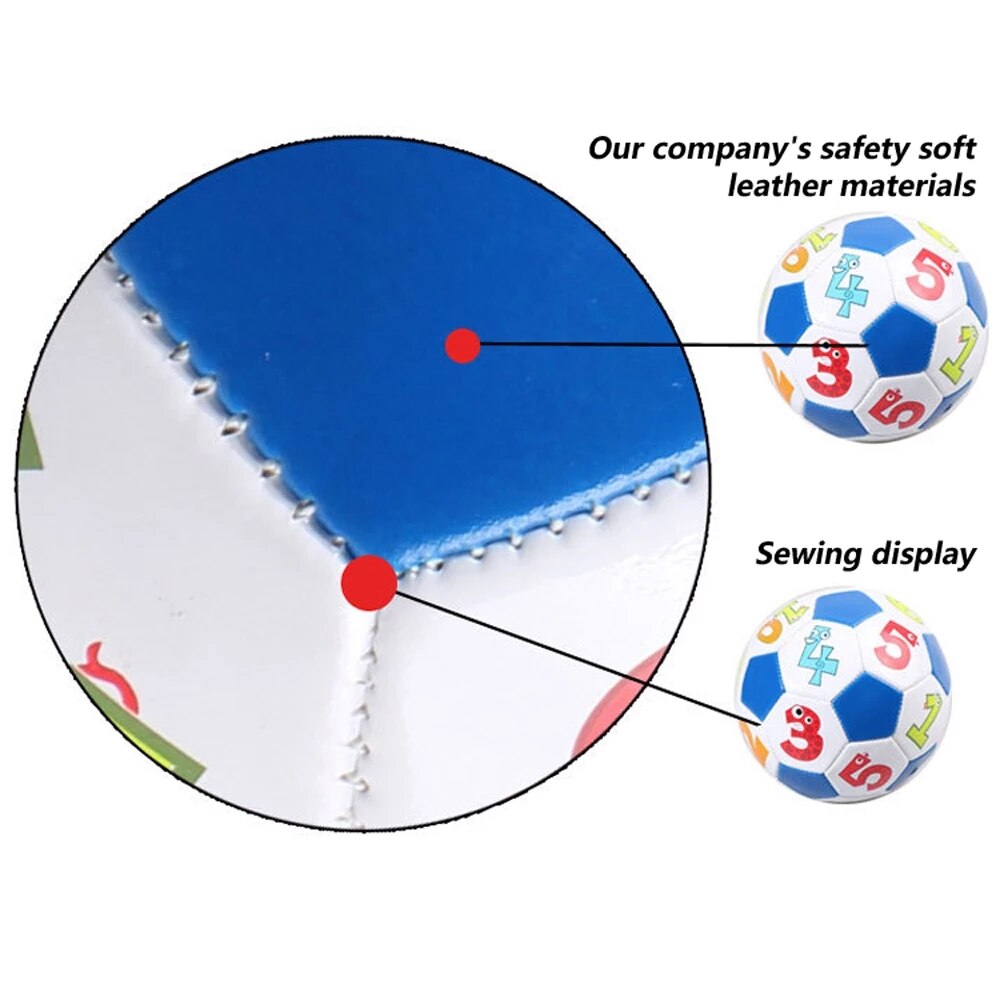 Size 2 Kids Soccer Ball Inflatable Soccer Training Ball Children Playing Training Balls For Children Students -40