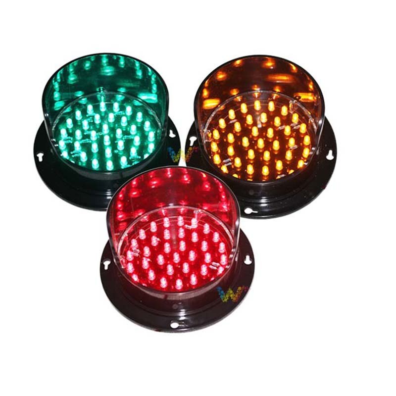 verrotten Gelb Grün verfügbar PC Material 100mm LED Verkehrs Signal Modul