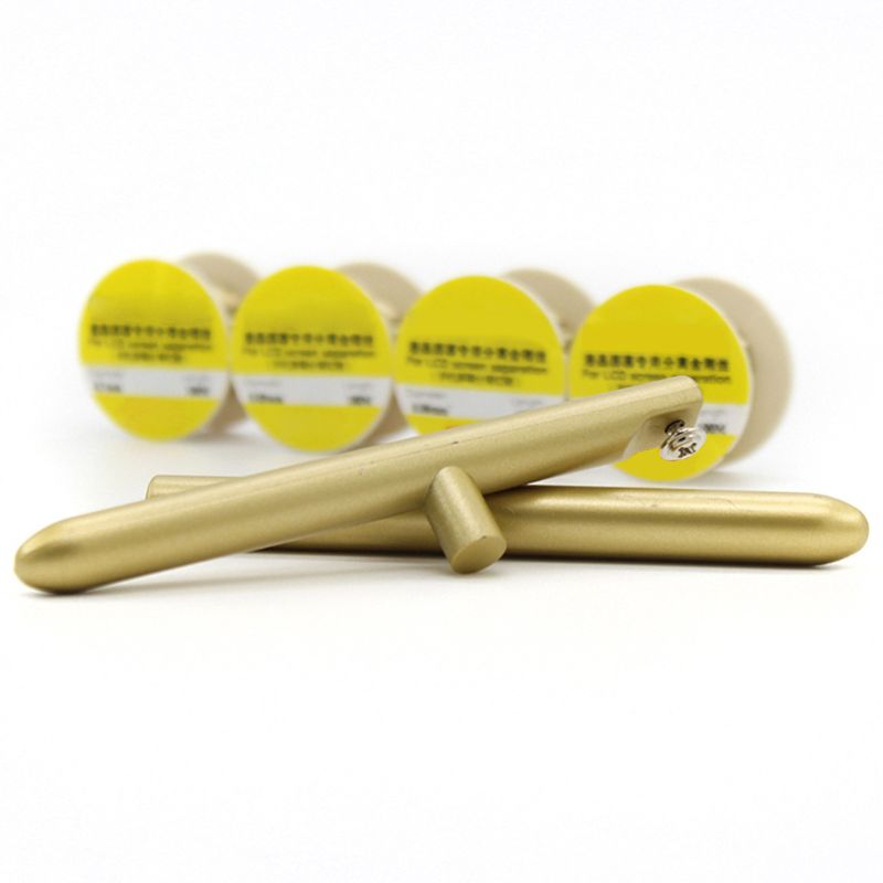 6 Stks/set Hoge Sterkte Mobiele Scherm Speciale Snijden Goud Staaldraad Snijlijn Met Handvat Lcd-scherm Separator