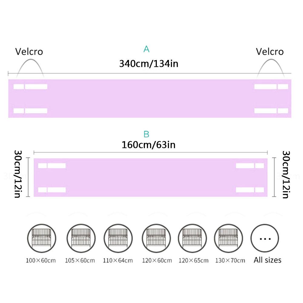 Forro de malla transpirable para cuna de bebé, forro de cuna con parachoques, transpirable, juegos de cuna de bebé