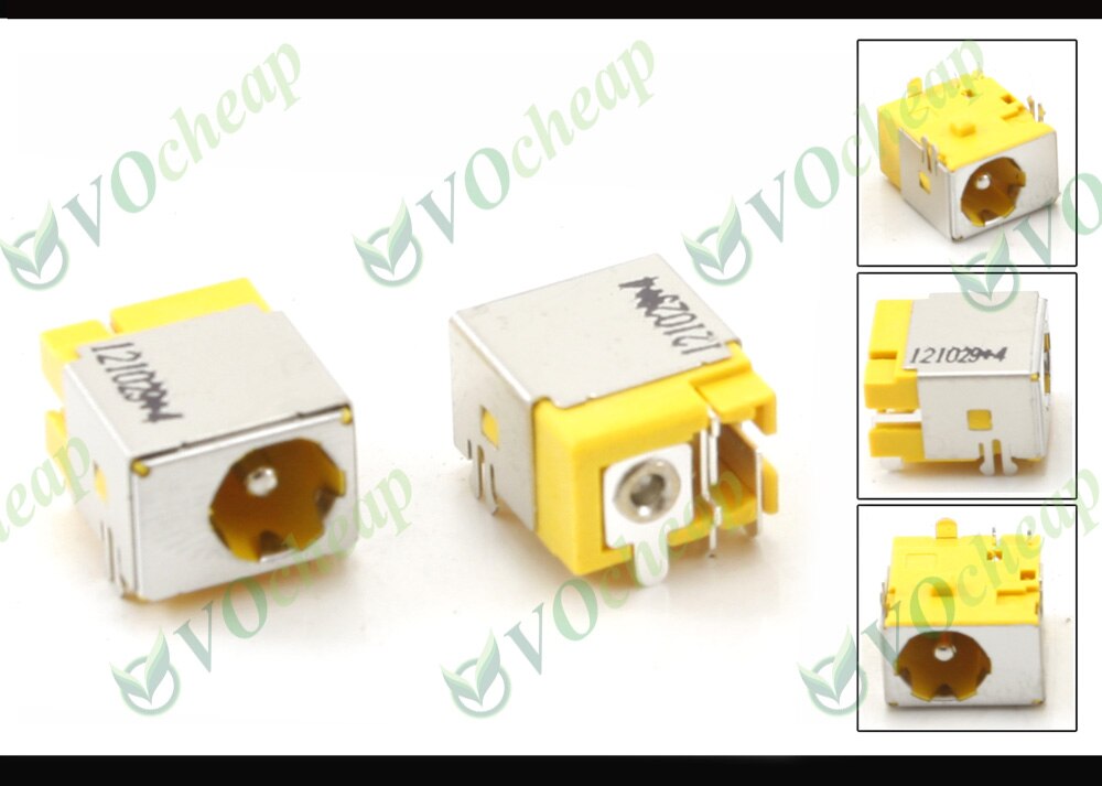10x laptop dc-voedingsaansluiting voor acer aspire 3650 3660 3680 5040 5050 5570 5570z extensa 3000 4200 4220 4620 4200 connector  - pj056