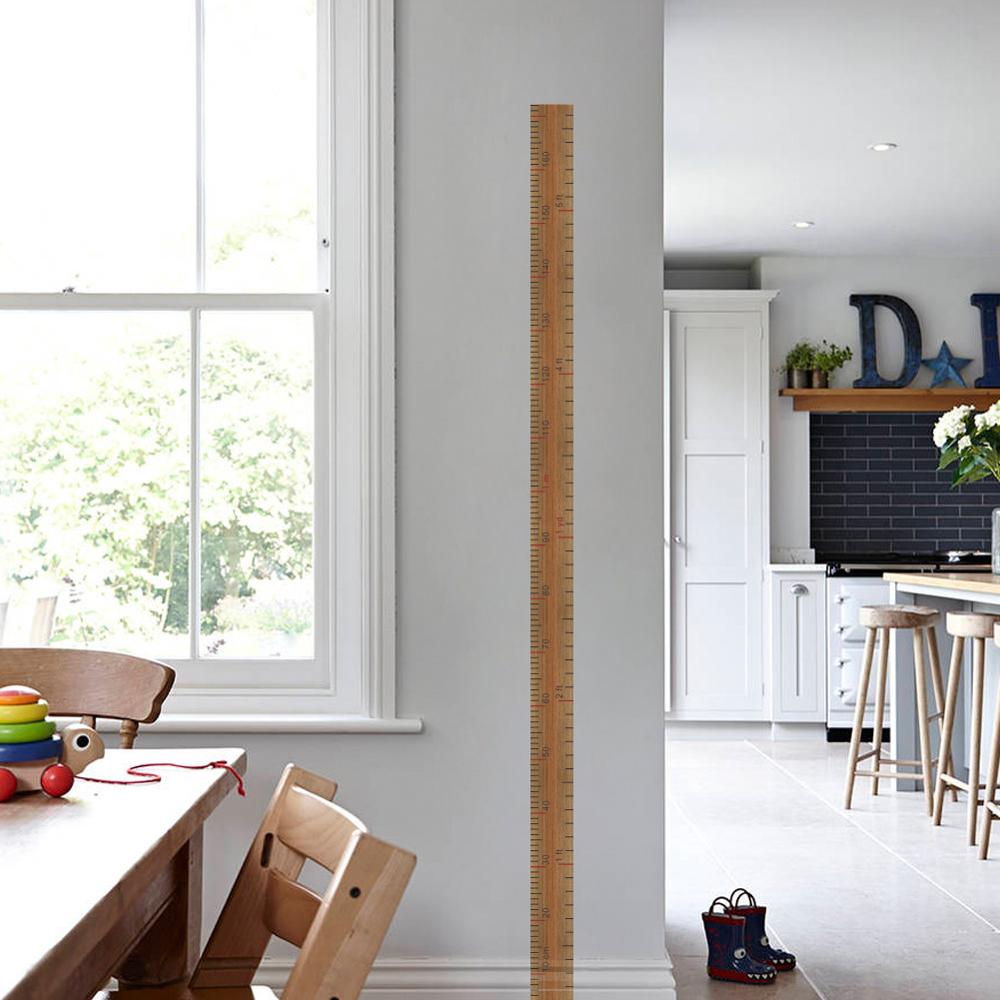 Cartoon Height Measure Wall Sticker for Kids Rooms Child Growth Ruler Stickers Gauge Growth Chart School Decals Nursery Bedroom: ZYPA-177-N