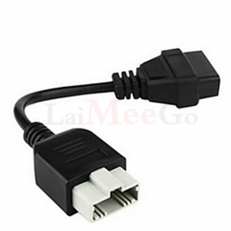 Voor Honda 5Pin Om OBD2 16Pin Obdii Adapter Kabel Vrouwelijke Auto Connector Diagnostic Tool Voor Honda 5 Pin Conveter Verlenging