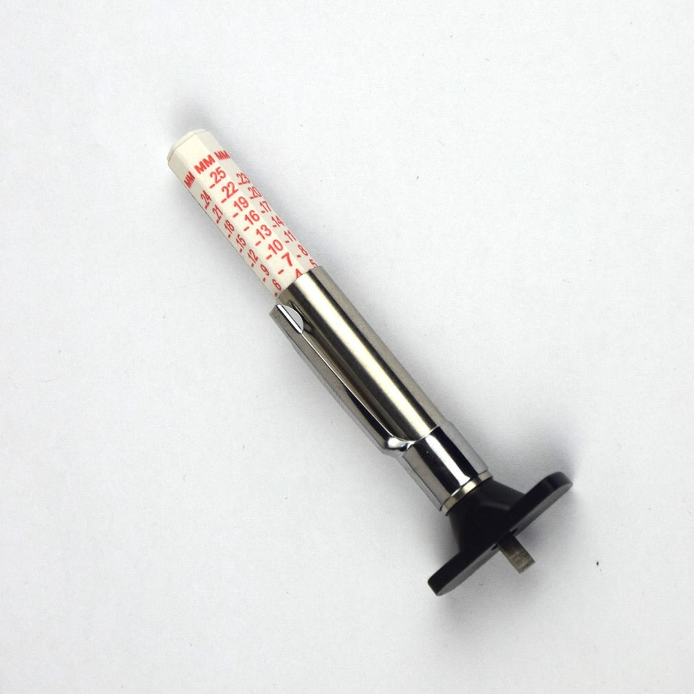 Tire Pattern Depth Pen Color Coded Universal Tire Tread Depth Measurement Tool Cylindrical Gauge Measuring Tool 0-25mm