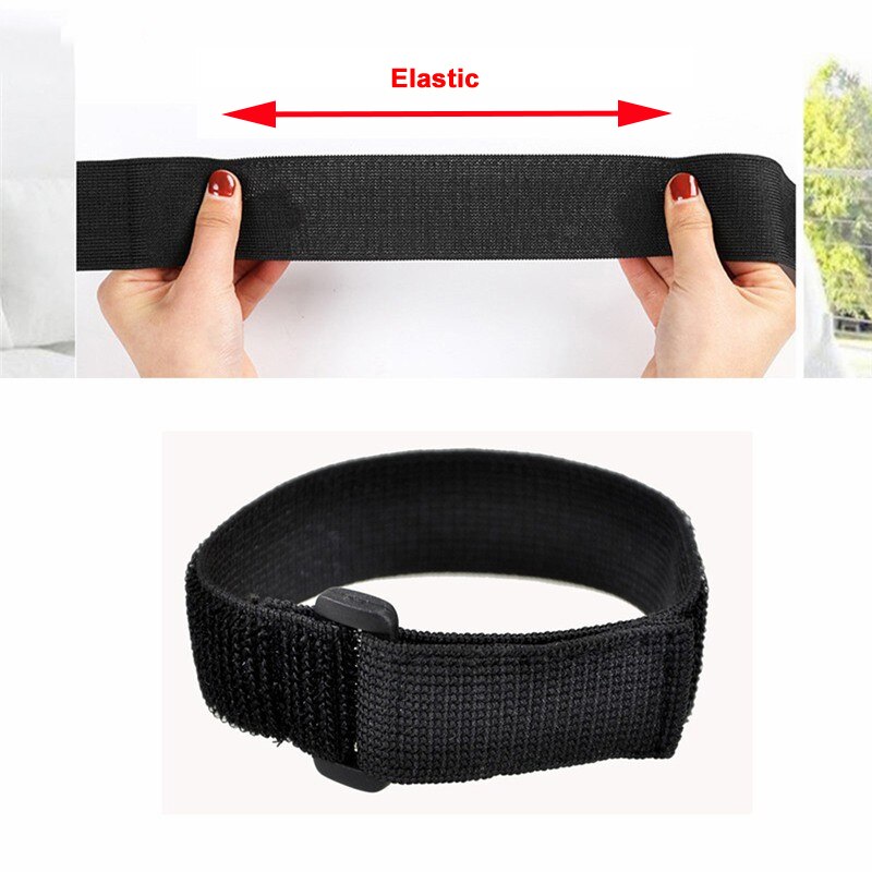 2/5Pcs Elastische Haak Lus Bandjes Reverse Gesp Haak Lus Magic Nylon Elastische Band Haak Bandjes Sluiting Tape naaien Accessoires