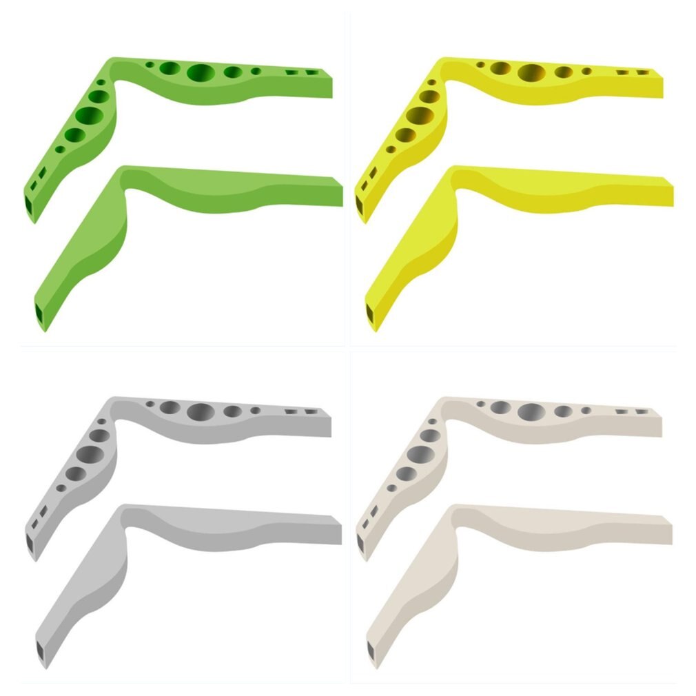 Half Face Mask Nose Clip Anti-fogging Nose Bridge DIY Rubber Material Practical Replacement Nose Clip