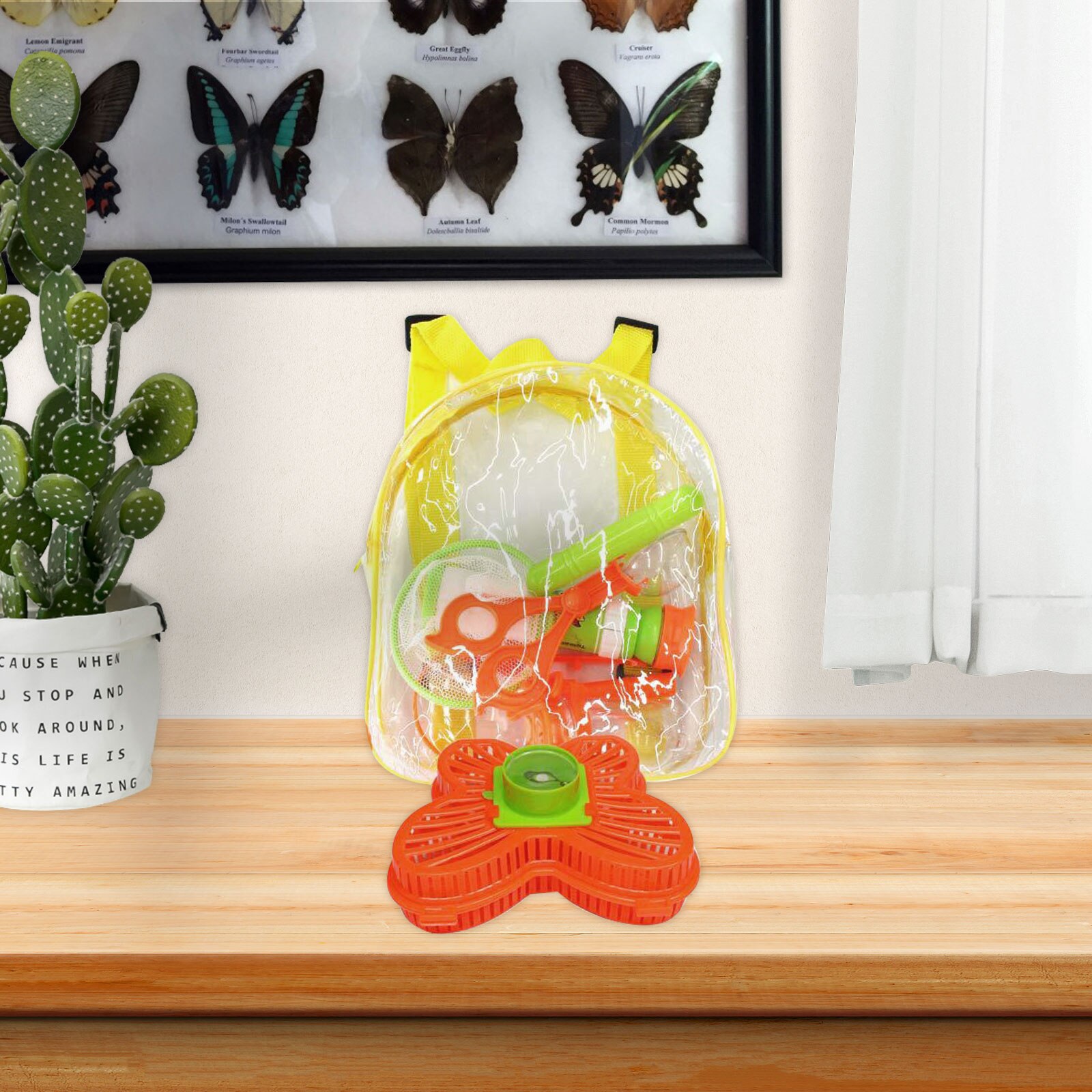 Ensemble de jouets anti-insectes avec télescope, 22 pièces, boîte d&#39;observation, Kit de Capture d&#39;insectes en plein air, jouets éducatifs scientifiques pour enfants