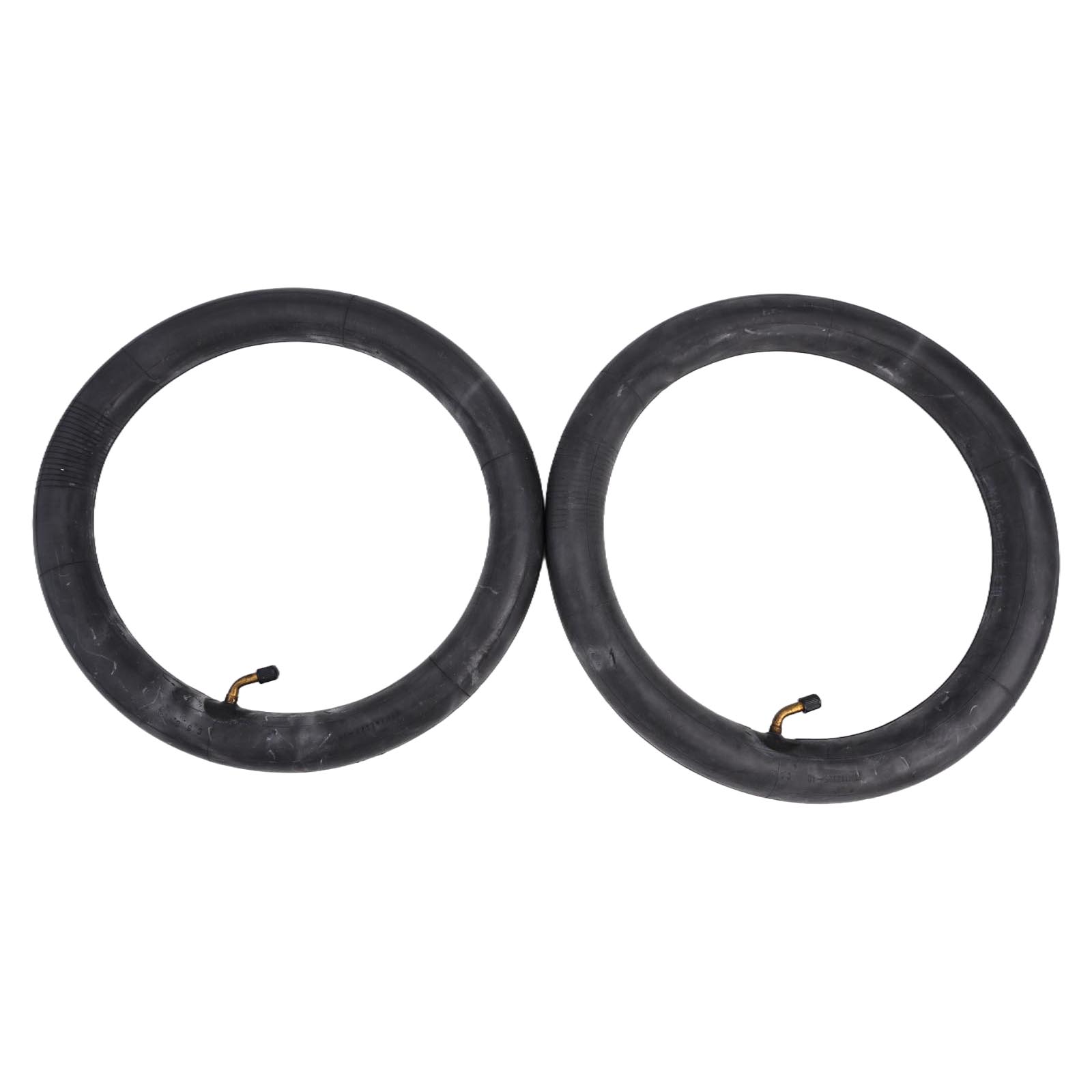 Slange innerslange gummislanger elsykkel metall bøyd ventil trillebår 14 x 2.125 for elsykkel: Gul