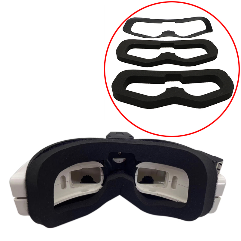 FPV Fatshark HDO2 HDO HD3 V6 Sky04 Sky02 gafas almohadilla de espuma de esponja 10/14mm de espesor gafas de vídeo antifugas máscara de ojos ligera