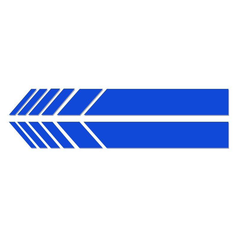 2 Stuks Car Side Achteruitkijkspiegel Strepen Stickers Voor Auto Decor Achteruitkijkspiegel Vinyl Auto Stickers Auto Styling Accessoires: blue