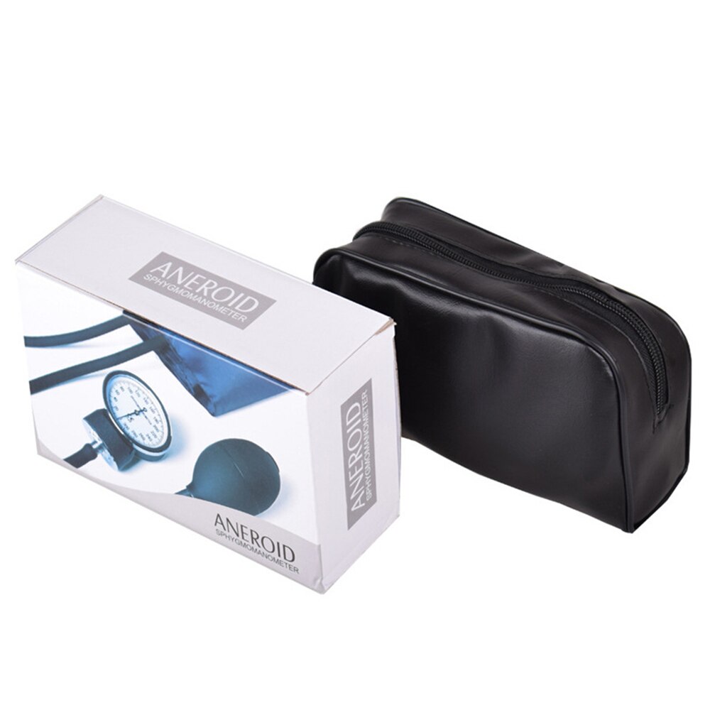 Reloj de presión arterial Manual con medidor de presión arterial, esfigmomanómetro de brazo para escuchar el corazón fetal, doble cabeza