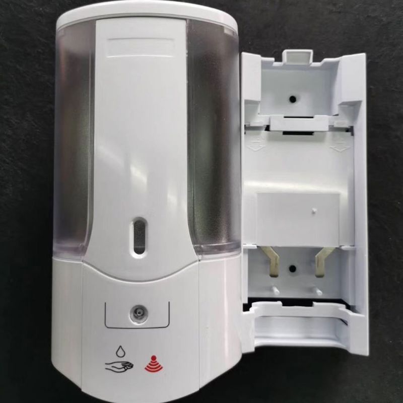 Automatic Smart Sensing Soap Dispenser with Window Wall-mounted Sensor Contactless Hand Sanitizer Shampoo Container for Bathroom