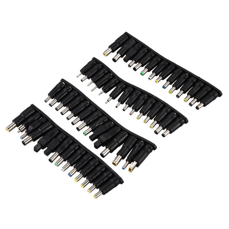 56Pcs Universal Laptop AC DC Jack Power Supply Adapter Connector Plug for HP Dell Lenovo Acer Notebook Cable