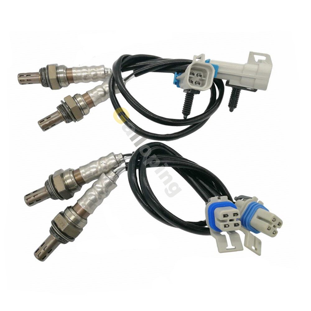 4Pcs Upstream &amp; Downstream O2 Oxygen Sensor for Chevrolet Silverado Suburban GMC Sierra Yukon XL 1500 2500 234-4256 234-4668