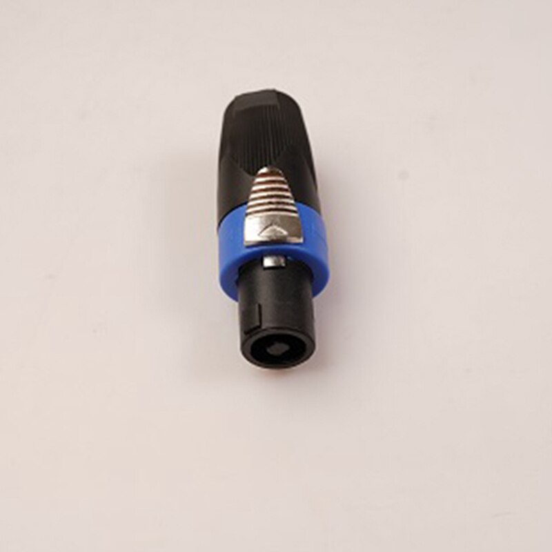 10Pcs 4 Pin Speaker Power Amplifier Connector NL4FC 4 Pole 4 Cores Male Plug o Loudspeaker AC Power Plug Connector